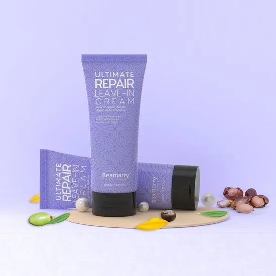 Crème de traitement capillaire réparatrice à l'huile de noix de coco, hydratant en profondeur pour Salon professionnel
